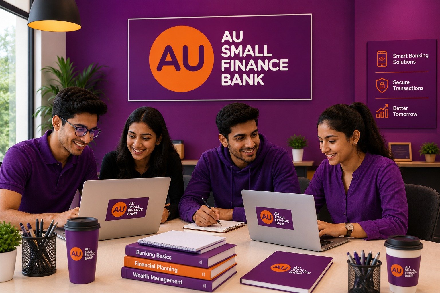 AU Small Finance Bank branch